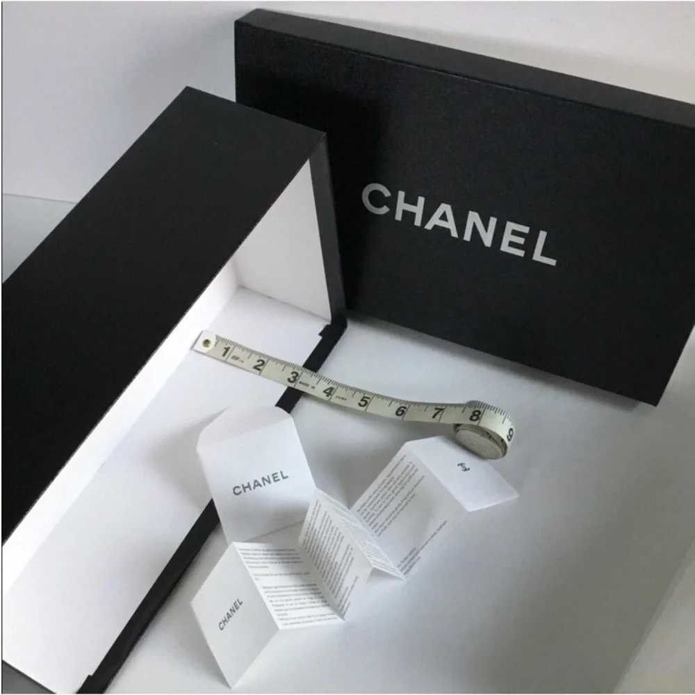 CHANEL EMPTY BOX NO SHOES 2/NEW DUST BAGS SOME TISSUE LABEL SIZE 38.5